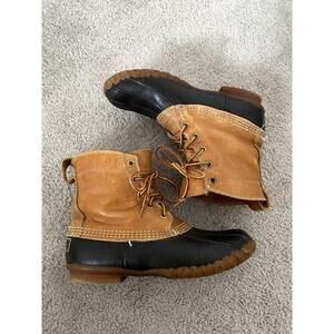 Vintage L.L. Bean Boots Brown Leather Womens Size 7